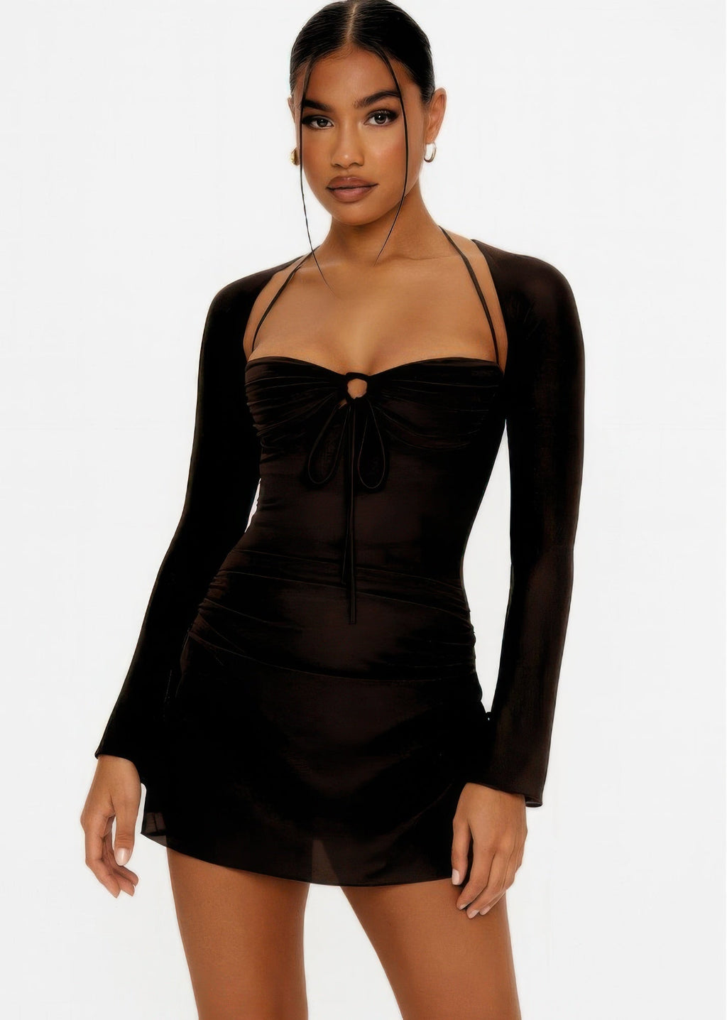 Peek Hole Mini Dress
