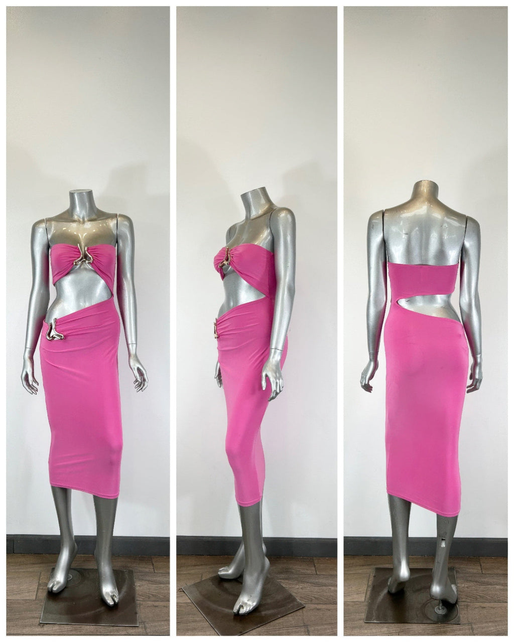 A Sharp Triangular Cutout Midi