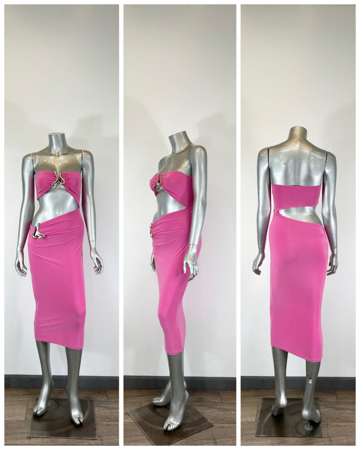 A Sharp Triangular Cutout Midi