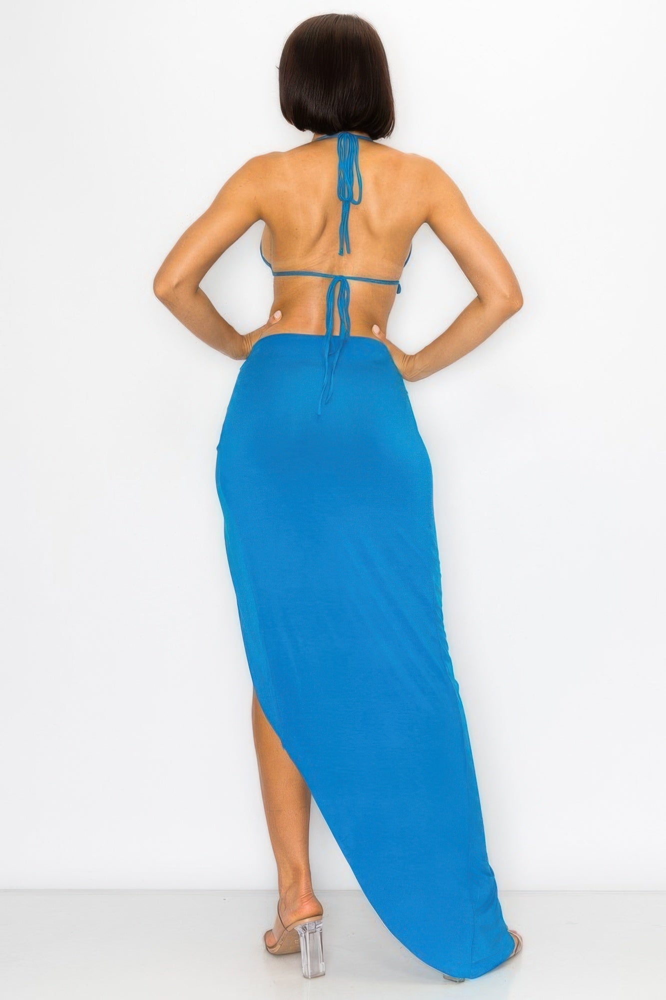 Bra Top And Maxi Skirt Modal 2pcs Set