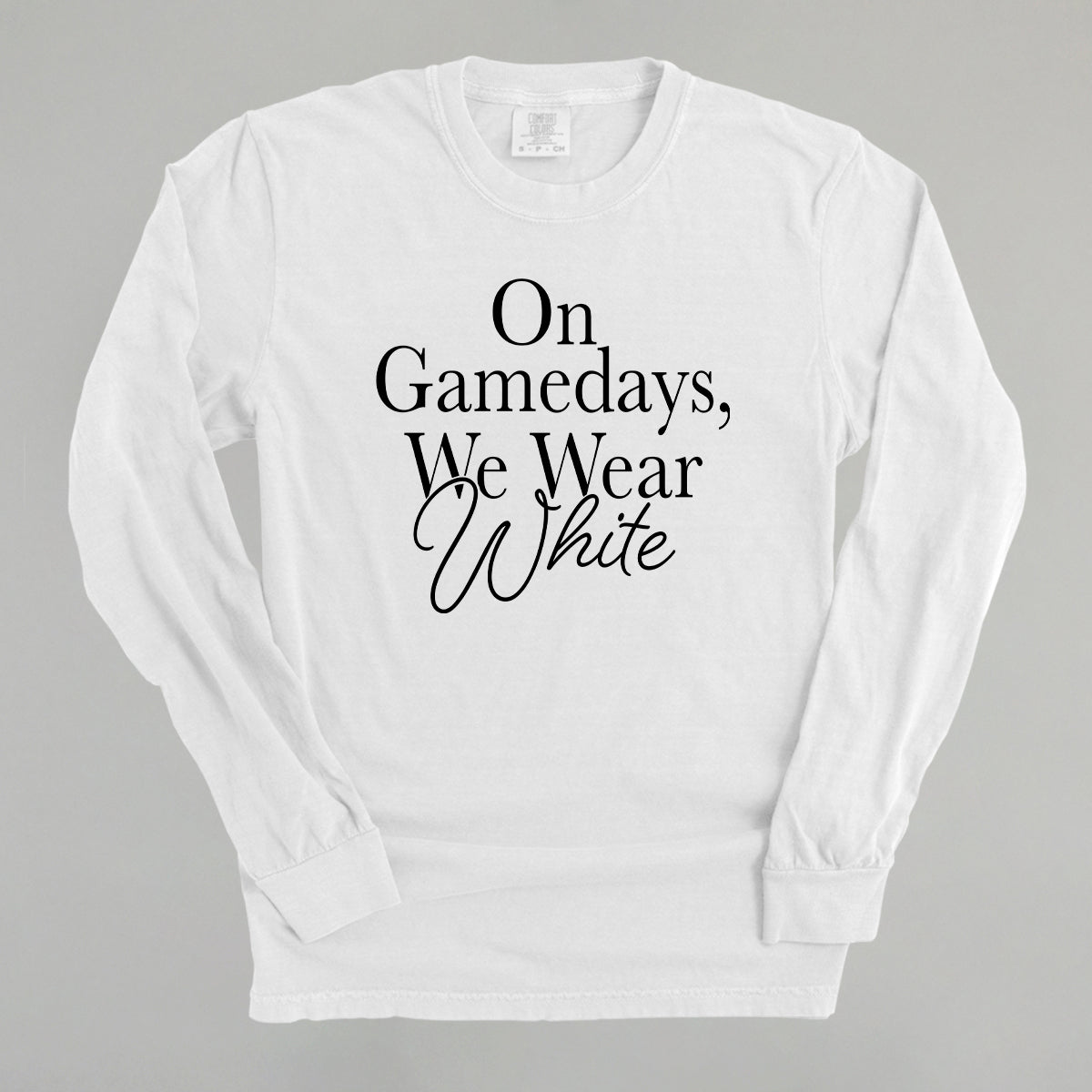 On Game Days, We Wear White