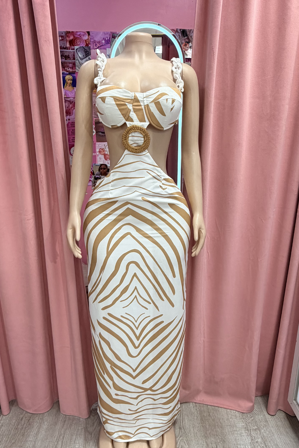 Zahara Elise Elegant Maxi Gown – Vacation & Resort Dress for Dinner & Summer Nights