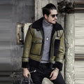Green Men’s RAF Flying Pilot Sheepskin Shearling Leather Jacket