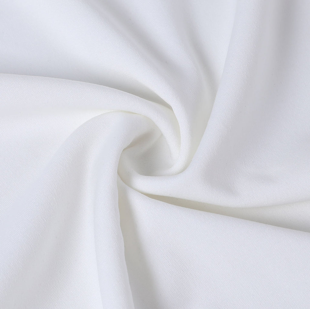 High Split Ankle-length Party Dresses Women Solid White Spaghetti Strap Dress Y2K