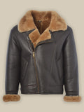 Men’s B3 Shearling Bomber Leather Jacket
