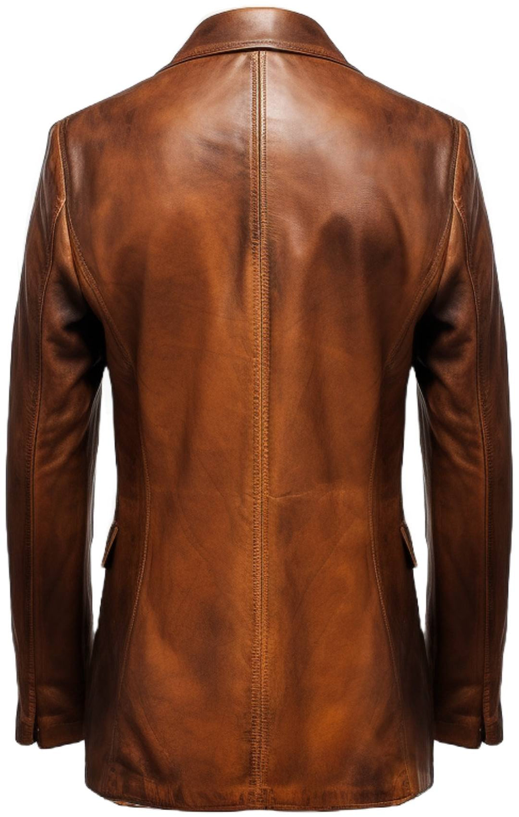 Men Stylish Leather Winter Coat
