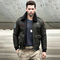 Men’s B3 RAF Aviator Sheepskin Shearling Leather Bomber Jacket