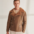 Men’s B3 RAF Flying Airforce Shearling Aviator Jacket