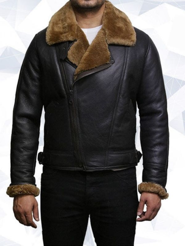 Mens Shearling Sheepskin Jacket