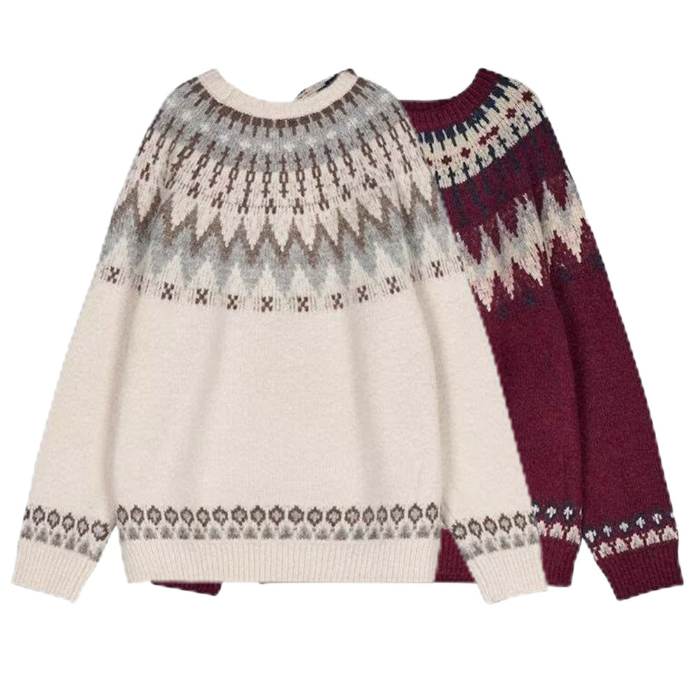 Crochet Knit Sweater