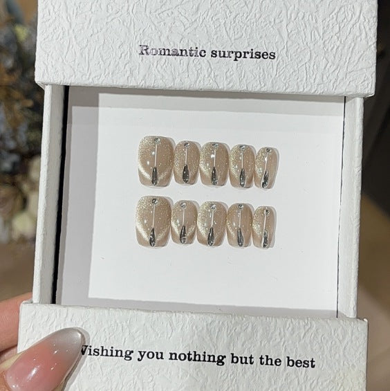 1033- Handmade press on nails fake nails removable