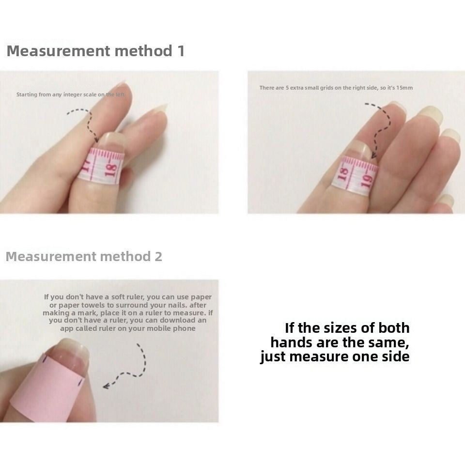 Hand Painted Pinch Strawberry Cherry HandmadePress on Nails Wholesale