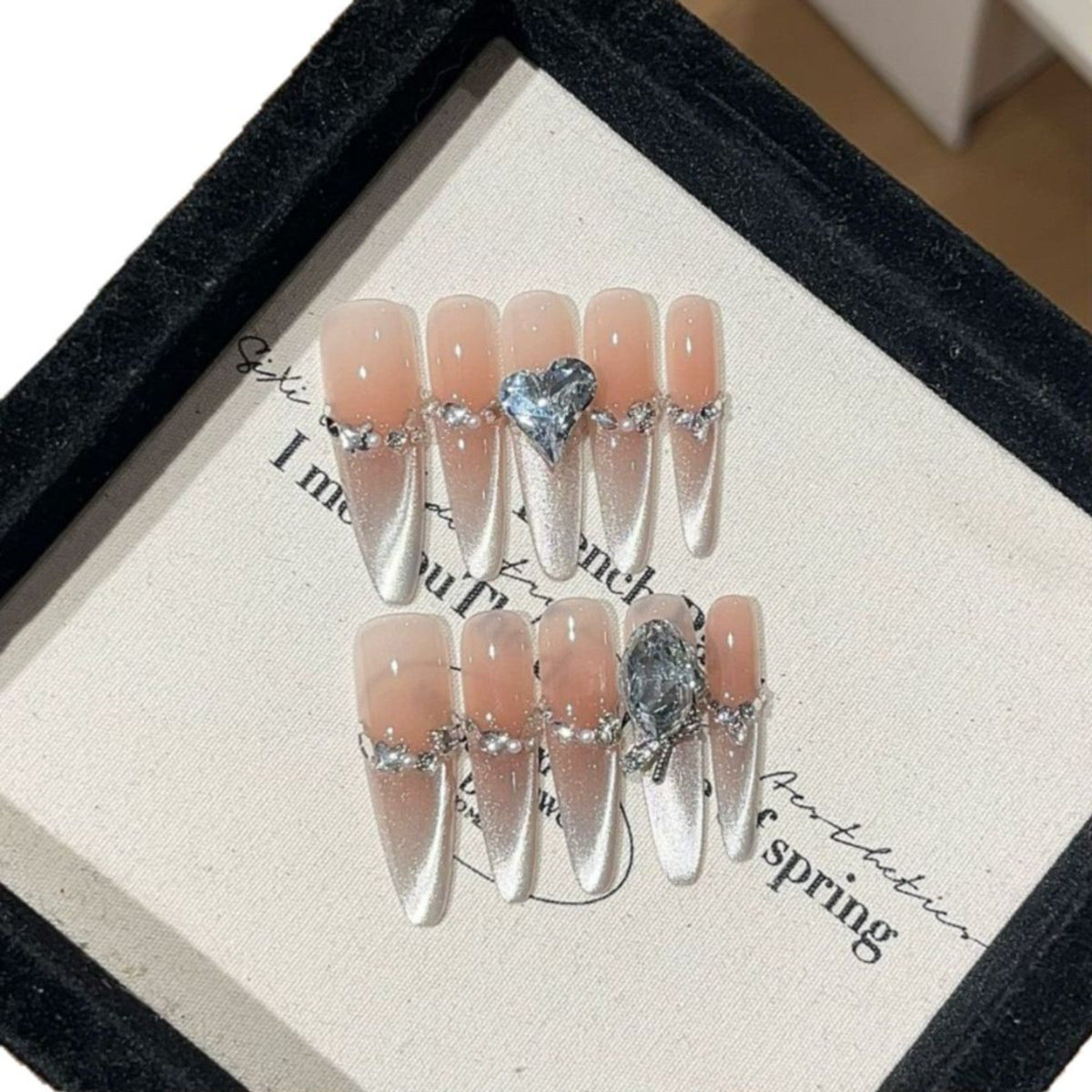 0995- Handmade press on nails fake nails removable