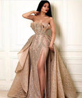 Women Sexy Tube Top Large Swing Dress Elegant Evening Dress