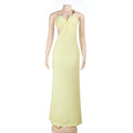 Product One Shoulder Sexy Slim Fit Backless Sexy Dress