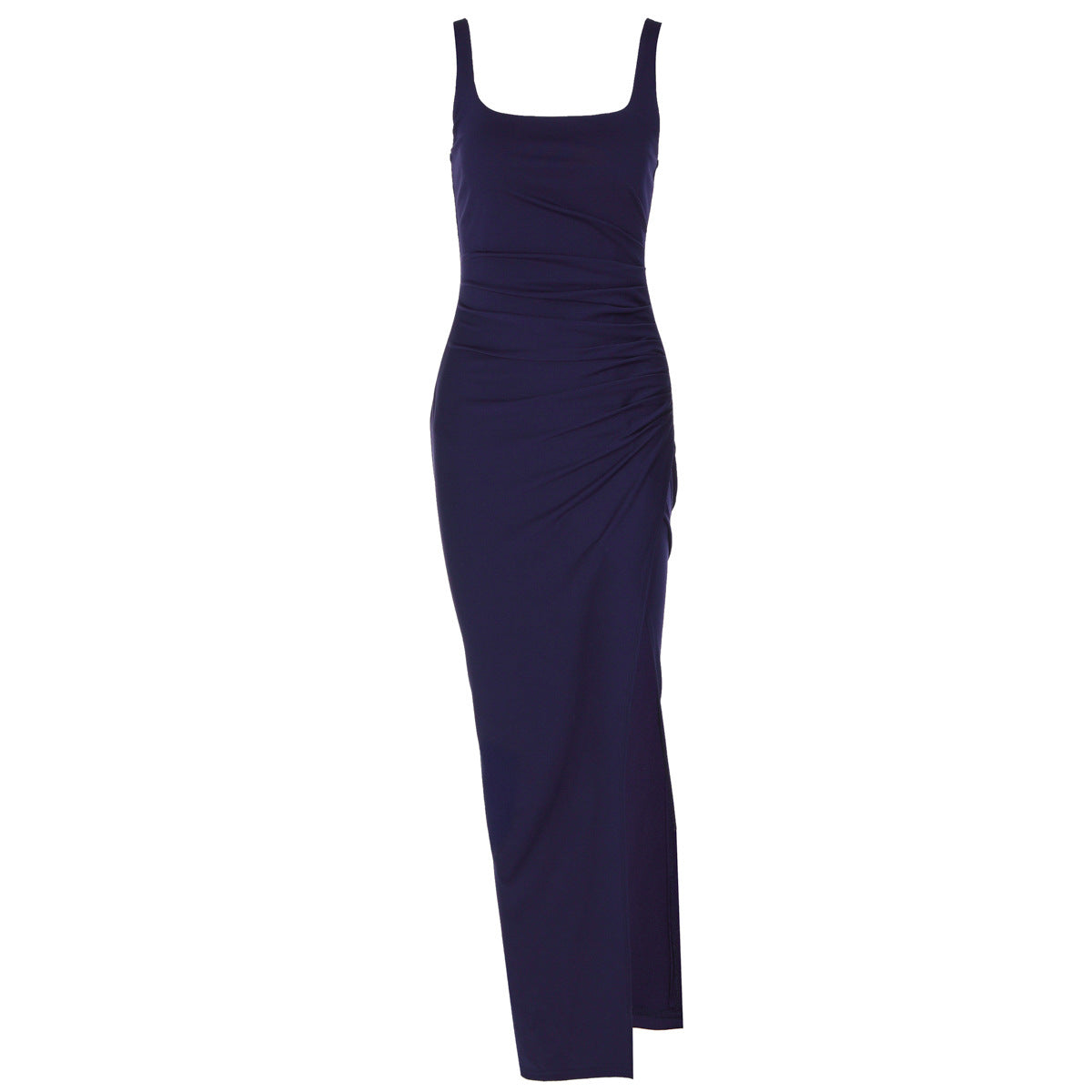 Women Evening Dress Maxi Dress Summer Sexy Strap Backless High Slit Dress