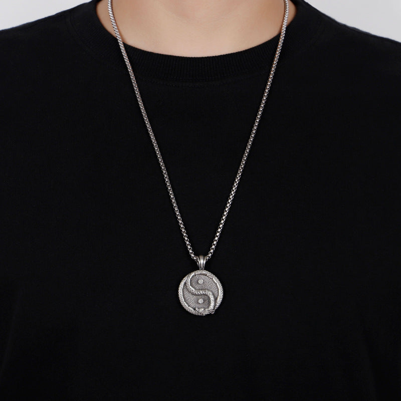yin & yang necklace