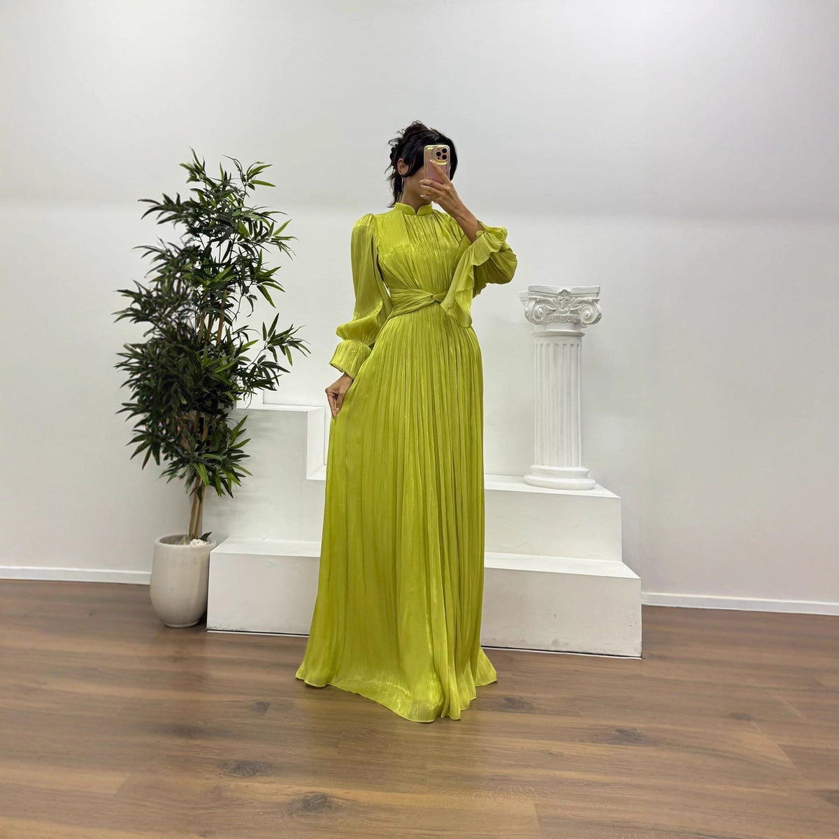 Summer French Elegant Dress Waist Dress