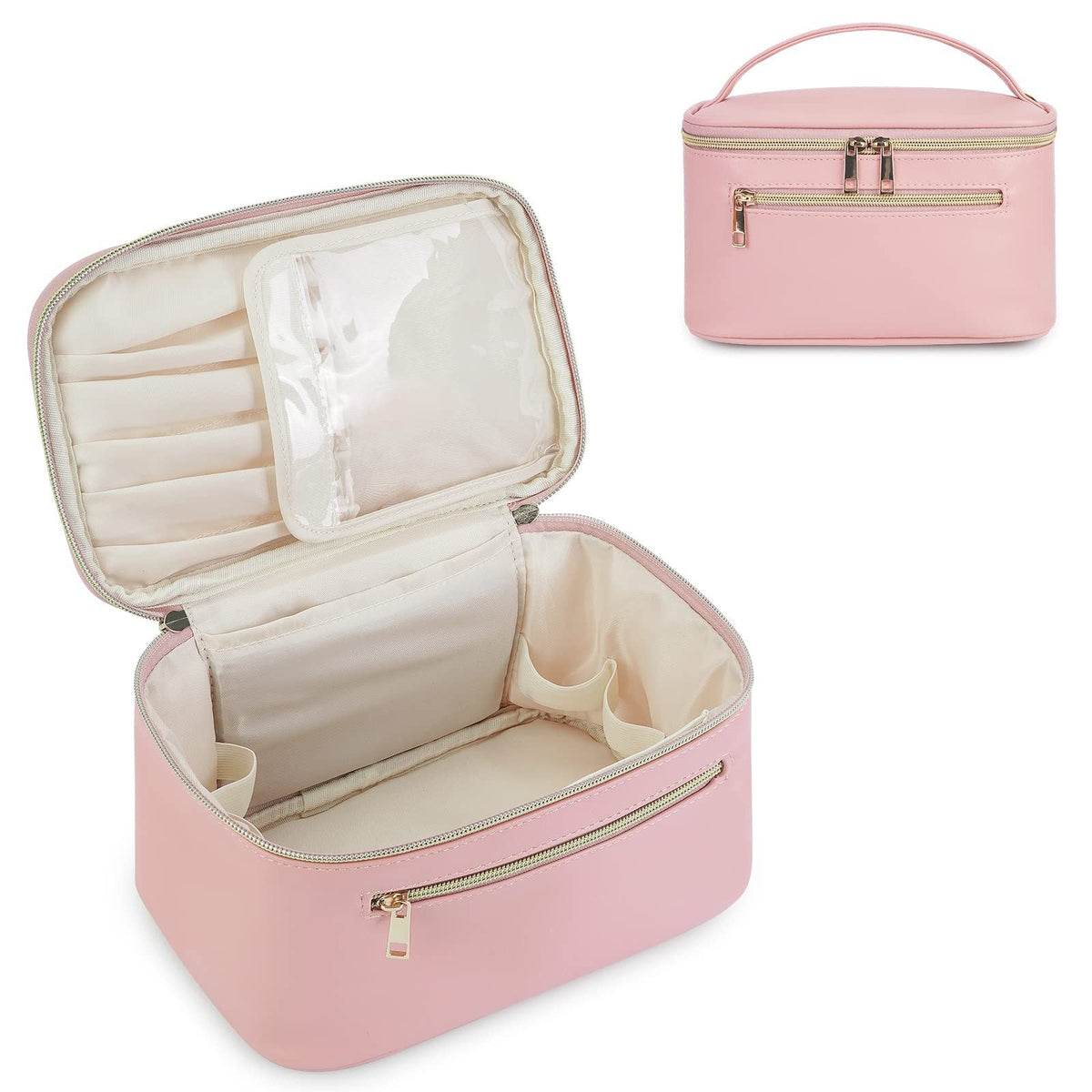 Large capacity waterproof toiletry bag, storage bag travel toiletries set cosmetic bag, makeup bag with compartments, travel makeup bag,Makeup bag organizers,