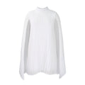 Women Clothing Graceful Fashionable Chiffon Pullover Cloak Batwing-Sleeved Large Size Dress