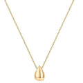 14K Gold Plated Dainty Pear Pendant Necklace for Women - Delicate Teardrop Necklaces