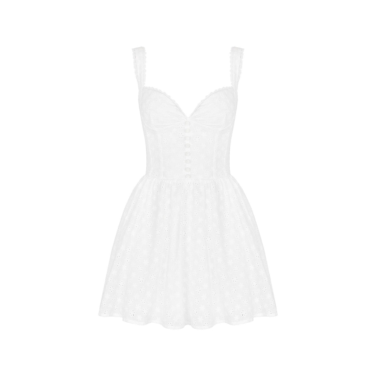 Dress Sexy V neck Lace Strap Dress Sexy White with Printed Pattern Sexy Women Clothing