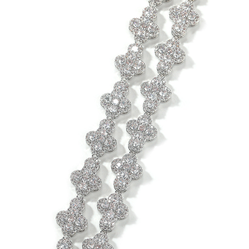 diamond necklace cross moissanite chain