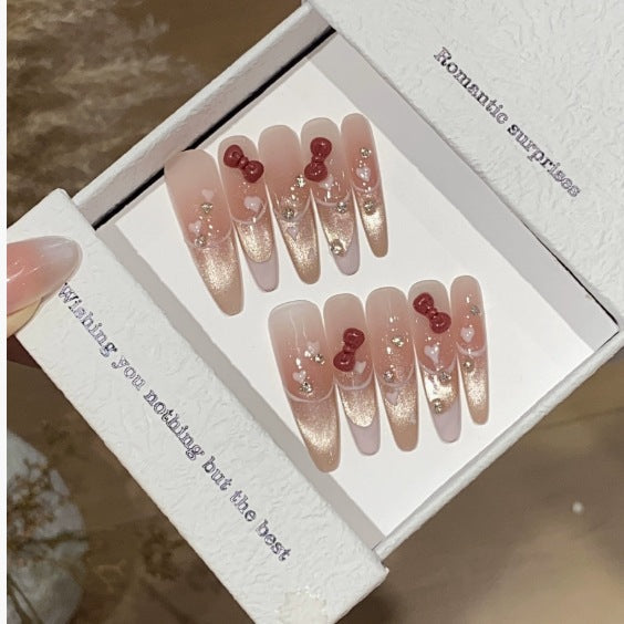 0995- Handmade press on nails fake nails removable