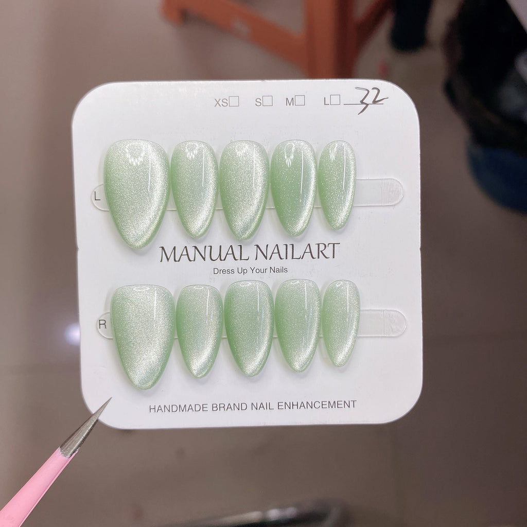 1027- Handmade press on nails fake nails removable