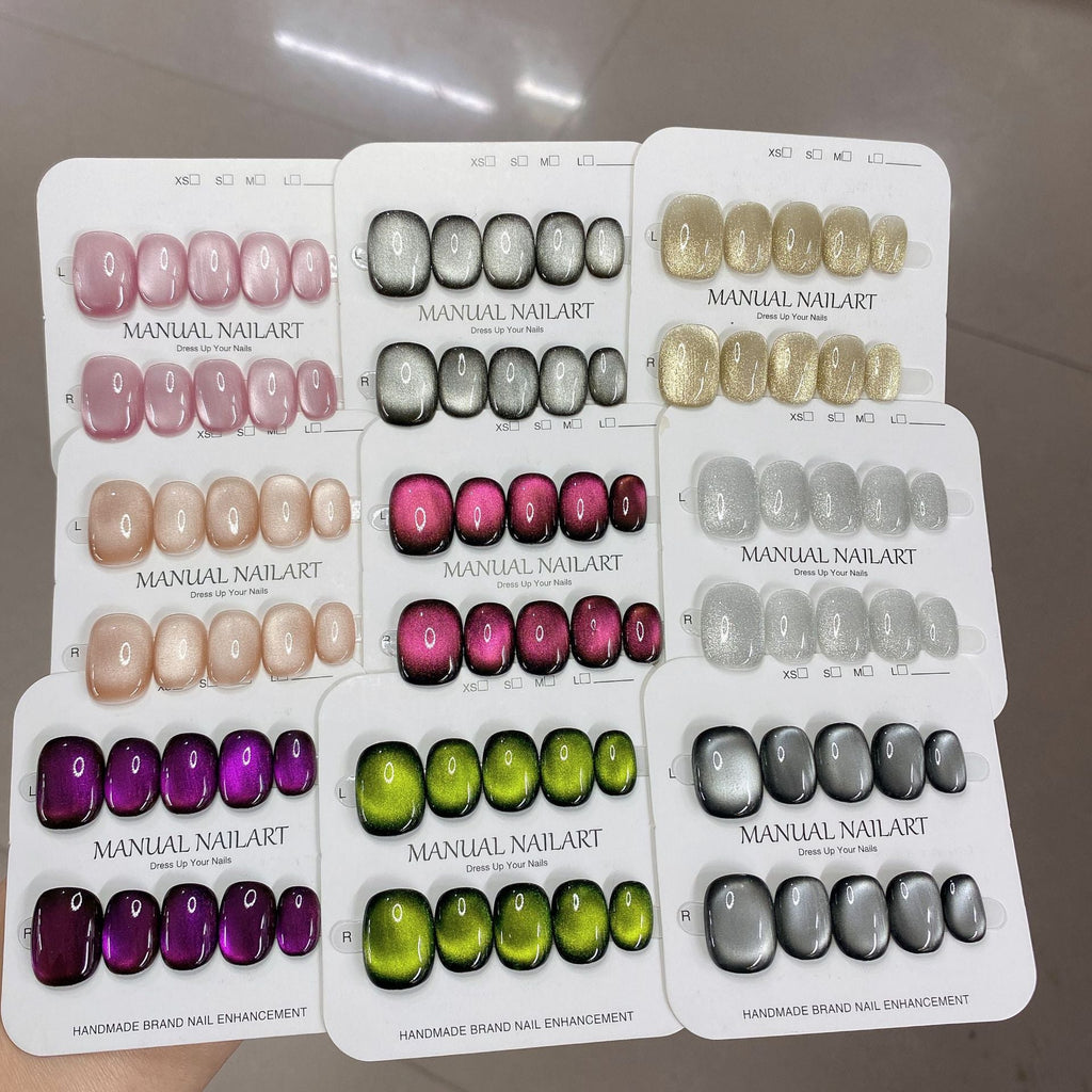 1026- Handmade press on nails fake nails removable