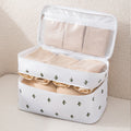 Travel underwear storage bag, multi-functional waterproof bra finishing bag, toilet bag, large-capacity bra bag.