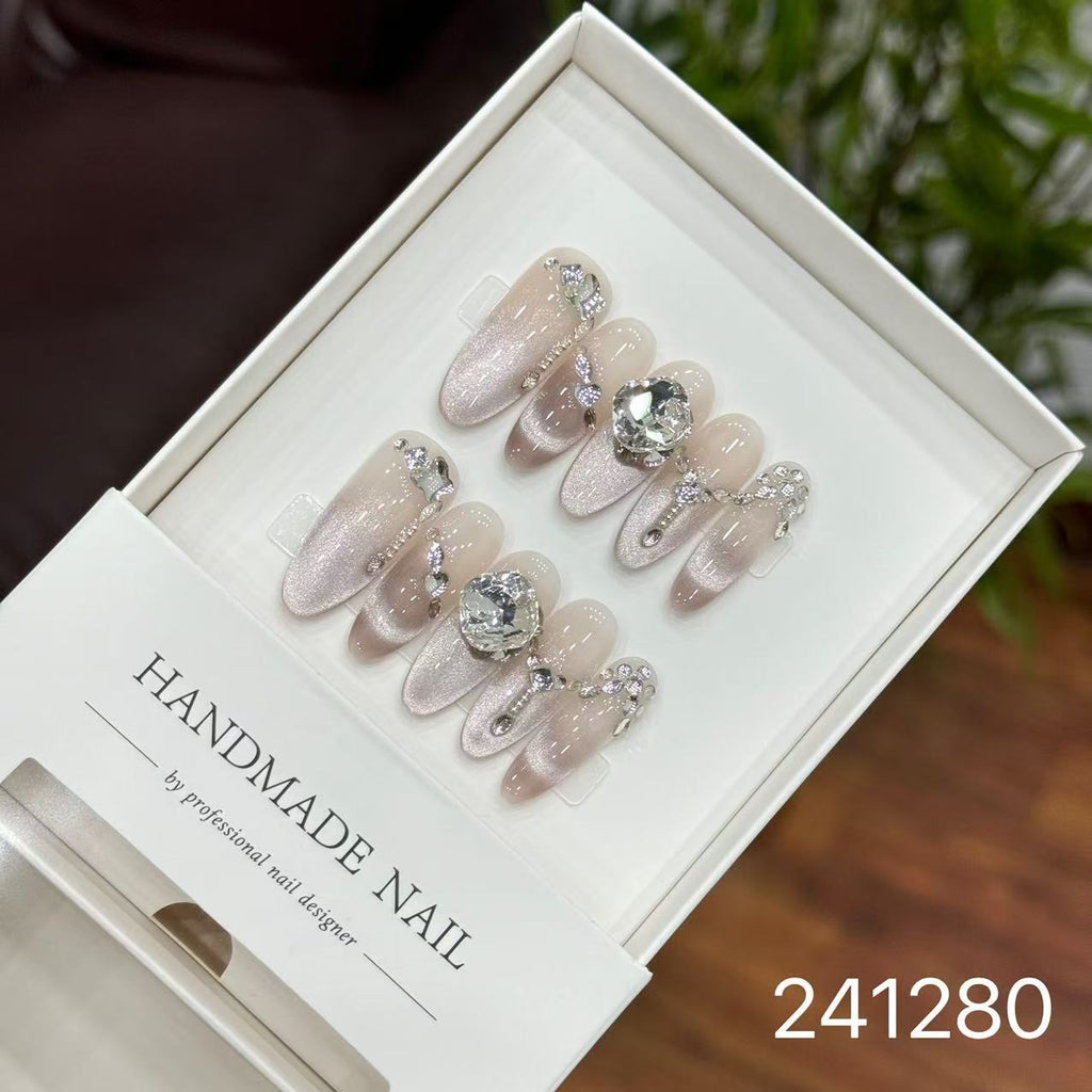 1031- Handmade press on nails fake nails removable