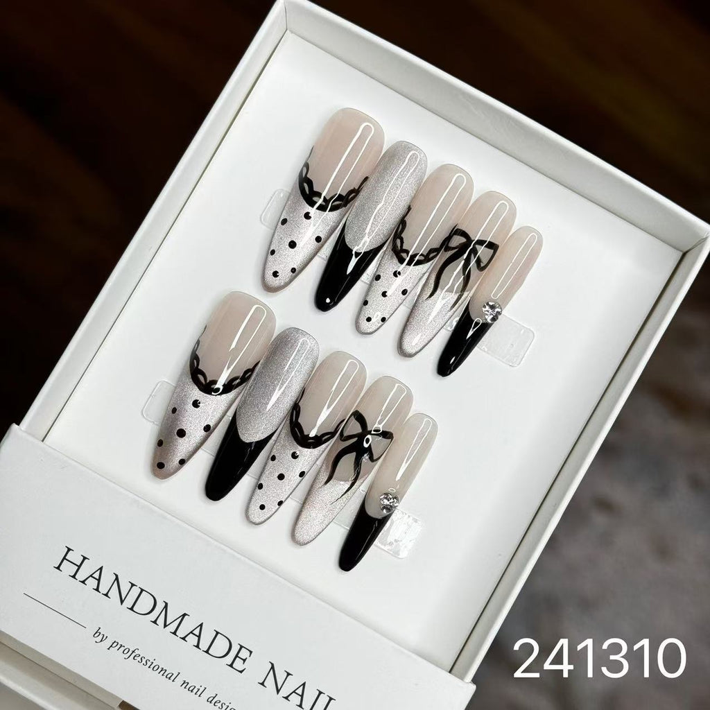 1030- Handmade press on nails fake nails removable