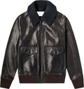 Real Quality Men’s Leather Jacket with Fur