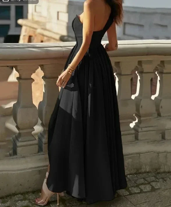 2025 Women's Sexy Evening Party Dress Chic Gala Graduation Dresses Luxury Formal Occasion Bridesmaid Gown Dress Female Vestidos