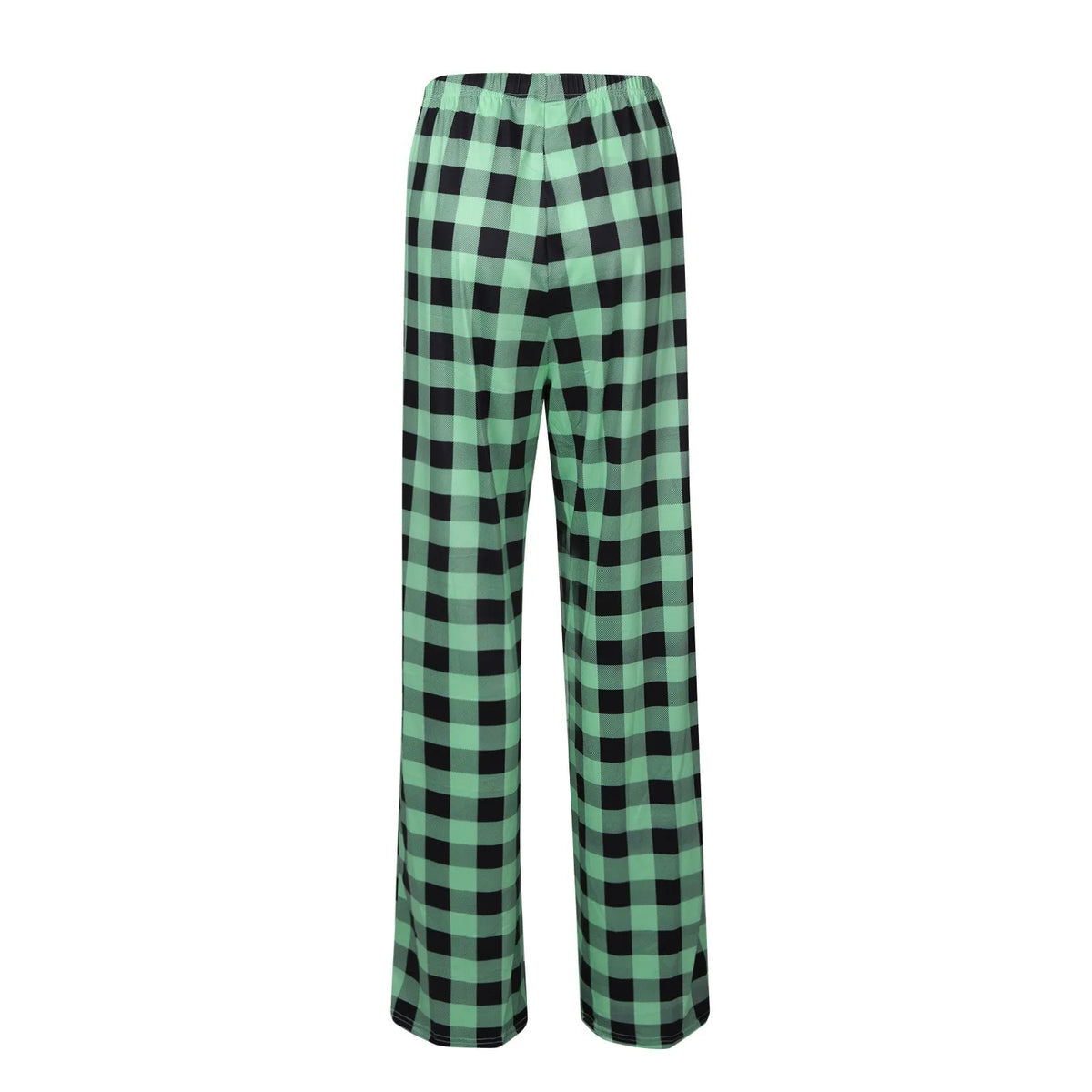 Women Christmas Pajama pants Autumn Winter Plaid Printed Pants