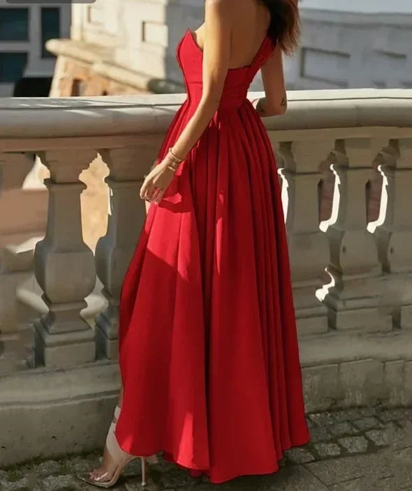 2025 Women's Sexy Evening Party Dress Chic Gala Graduation Dresses Luxury Formal Occasion Bridesmaid Gown Dress Female Vestidos