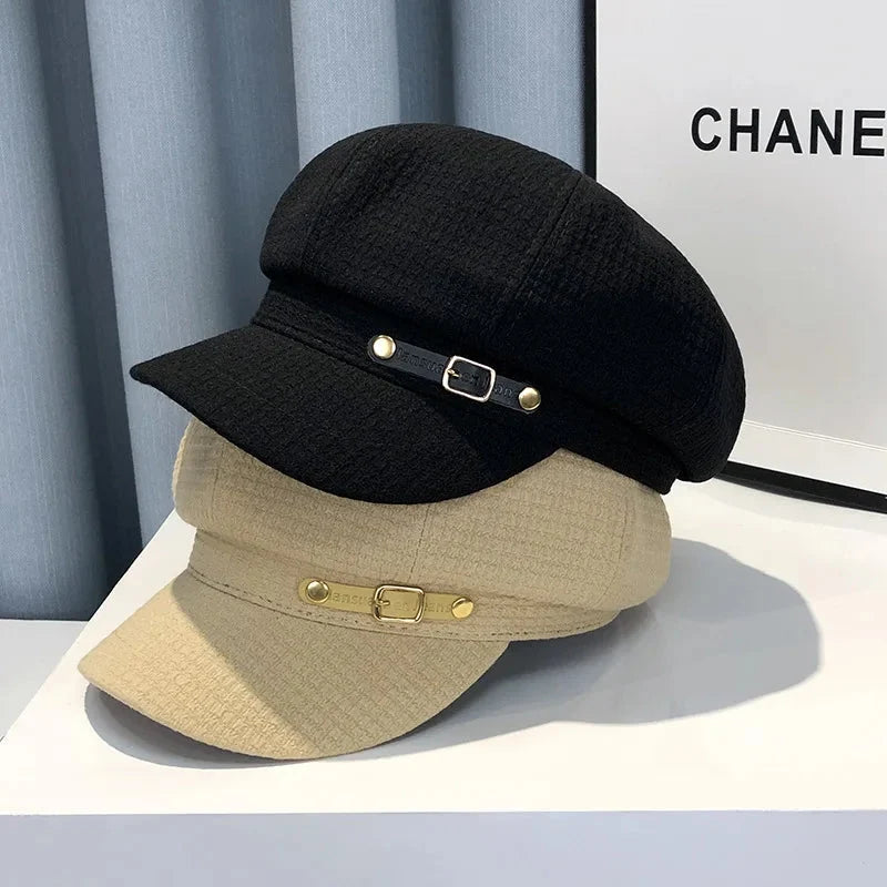 Women’s Octagonal Newsboy Beret