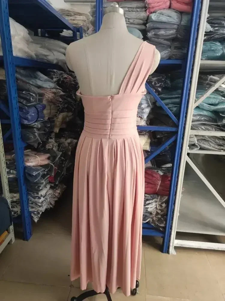 2025 Women's Sexy Evening Party Dress Chic Gala Graduation Dresses Luxury Formal Occasion Bridesmaid Gown Dress Female Vestidos