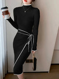 Women's Knitted Sweater Dress
