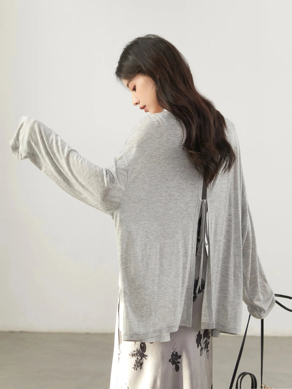 Lace-Up Summer Cardigan Sun Protection Shawl Coat