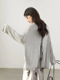 Lace-Up Summer Cardigan Sun Protection Shawl Coat