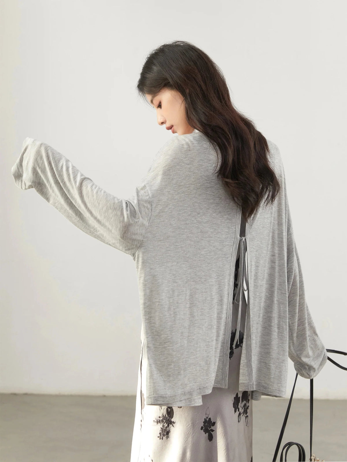 Lace-Up Summer Cardigan Sun Protection Shawl Coat