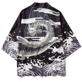 🐉 Summer Japanese Style Anime Dragon Print Haori Yukata