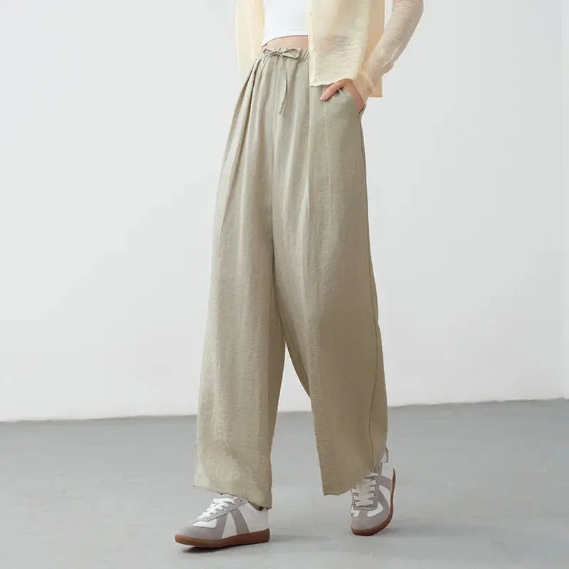 Women's Loose Casual Texture Pants
