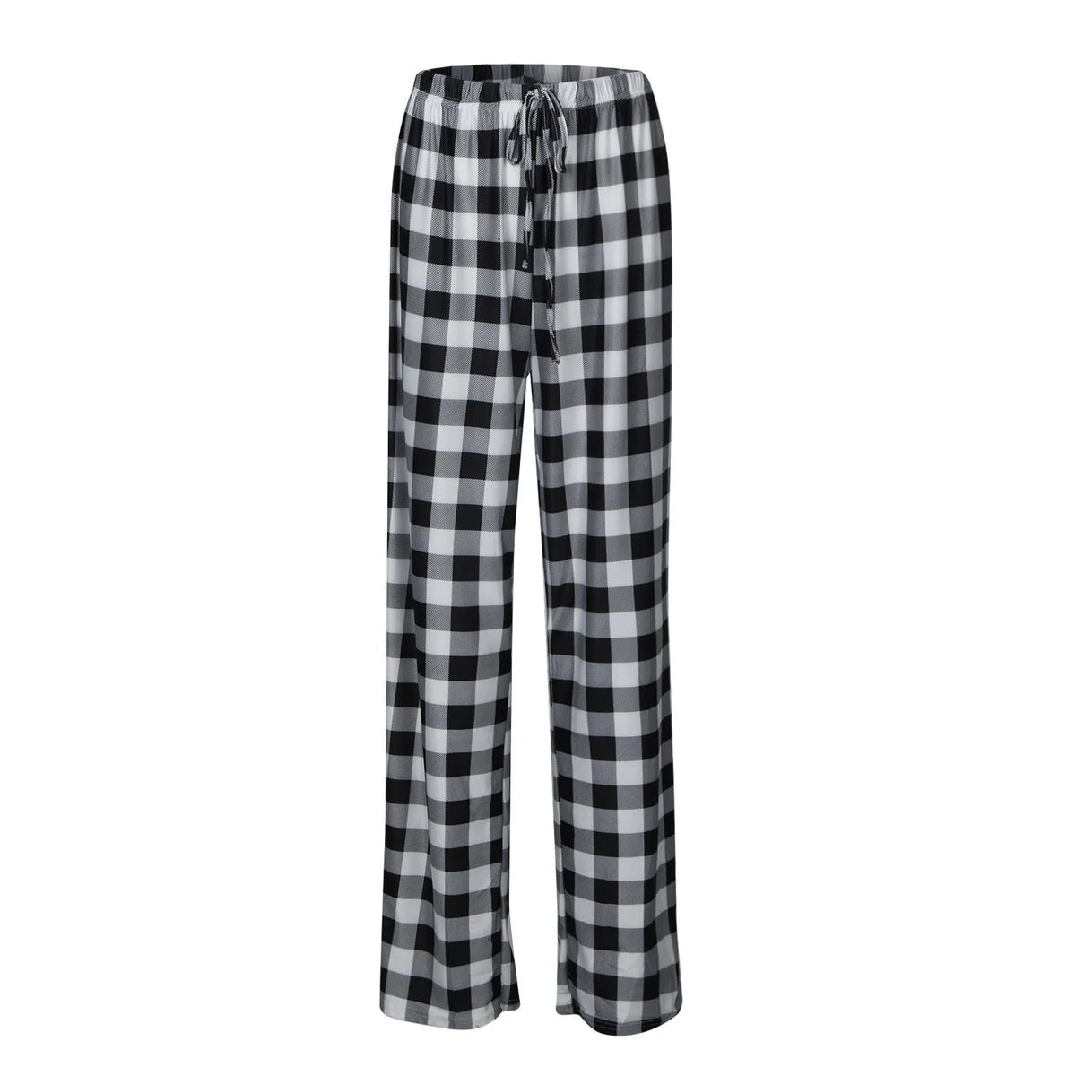 Women Christmas Pajama pants Autumn Winter Plaid Printed Pants