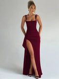 Chic Strappy Backless President's Dress