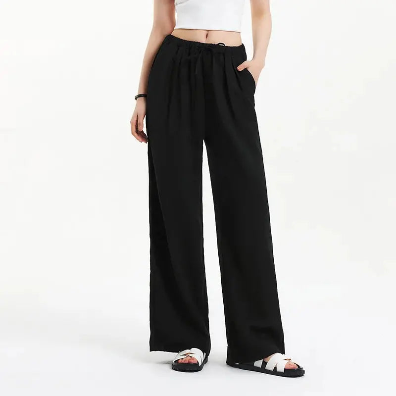 Women's Loose Casual Texture Pants