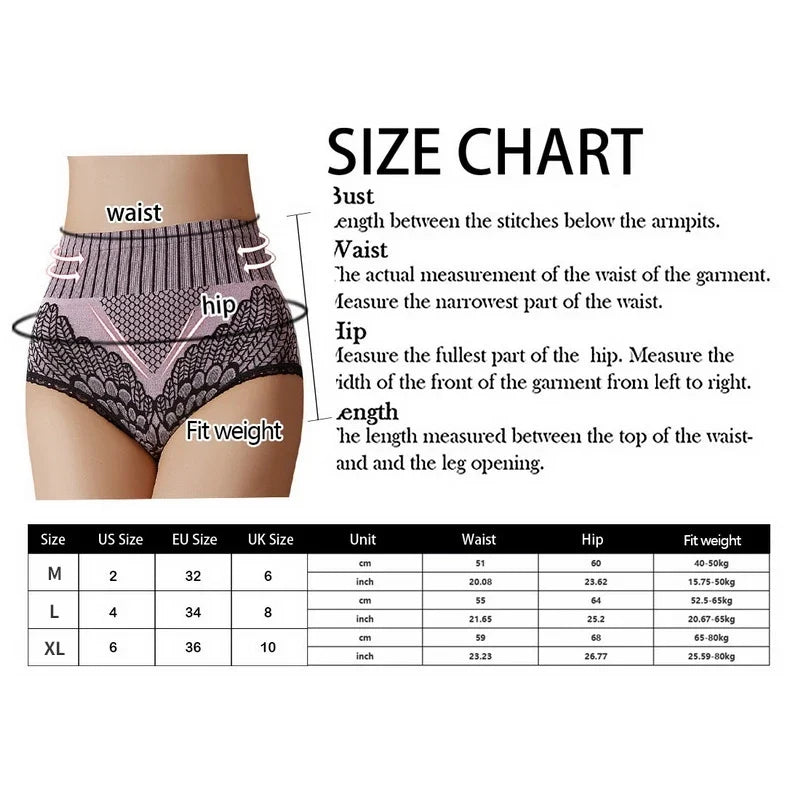 Women High Waist Shaping Panties Breathable Body Shaper Slimming Tummy Underwear Butt Lifter Seamless Panties Shaperwear