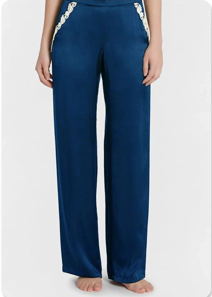 Women’s 2-Piece Mulberry Silk Pajama Set Silk Nightwear